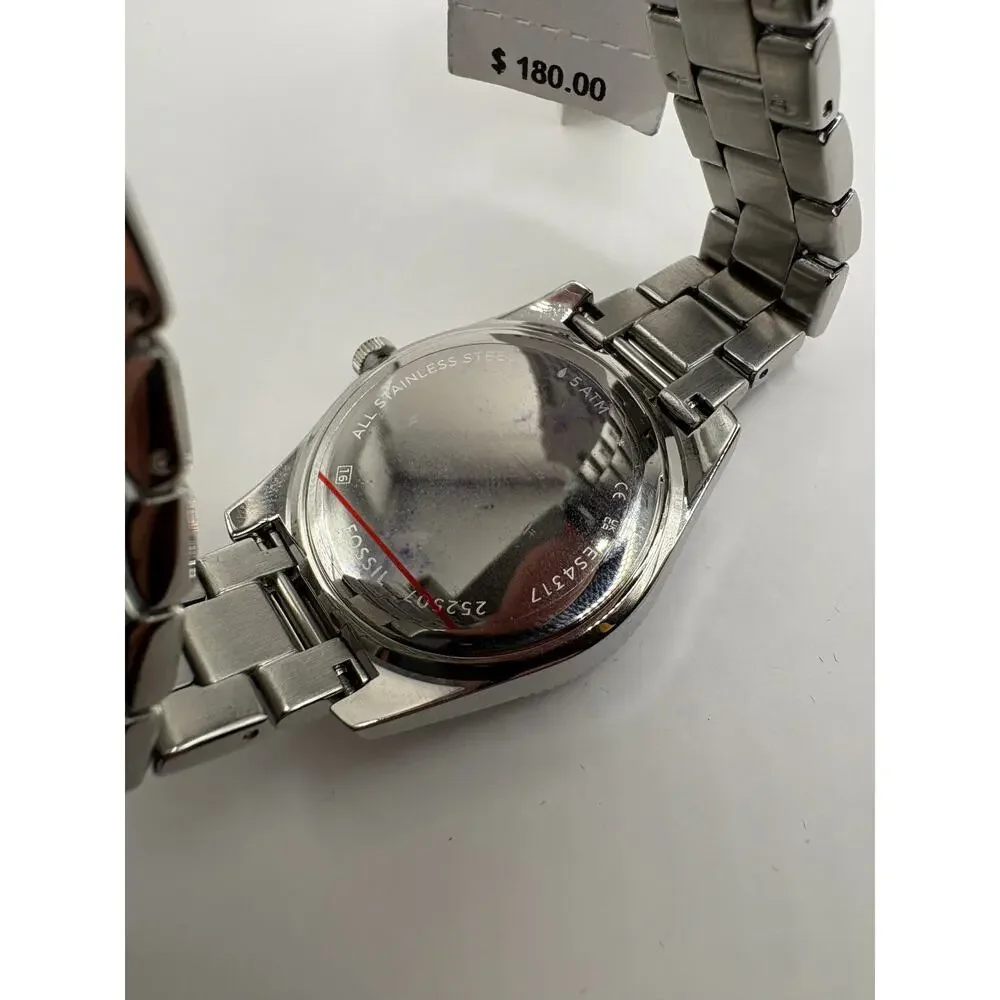 Fossil Women's Scarlette Silver Dial Watch - ES4317 - Silver